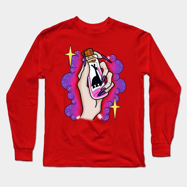 Yzma Poison Long Sleeve T-Shirt by Jahaziel Sandoval